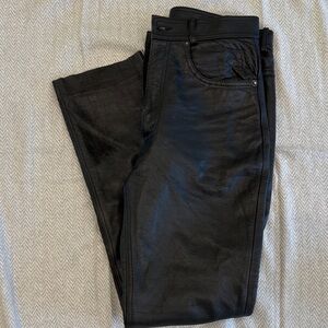 Black Men's Leather Pants - Hot Leathers